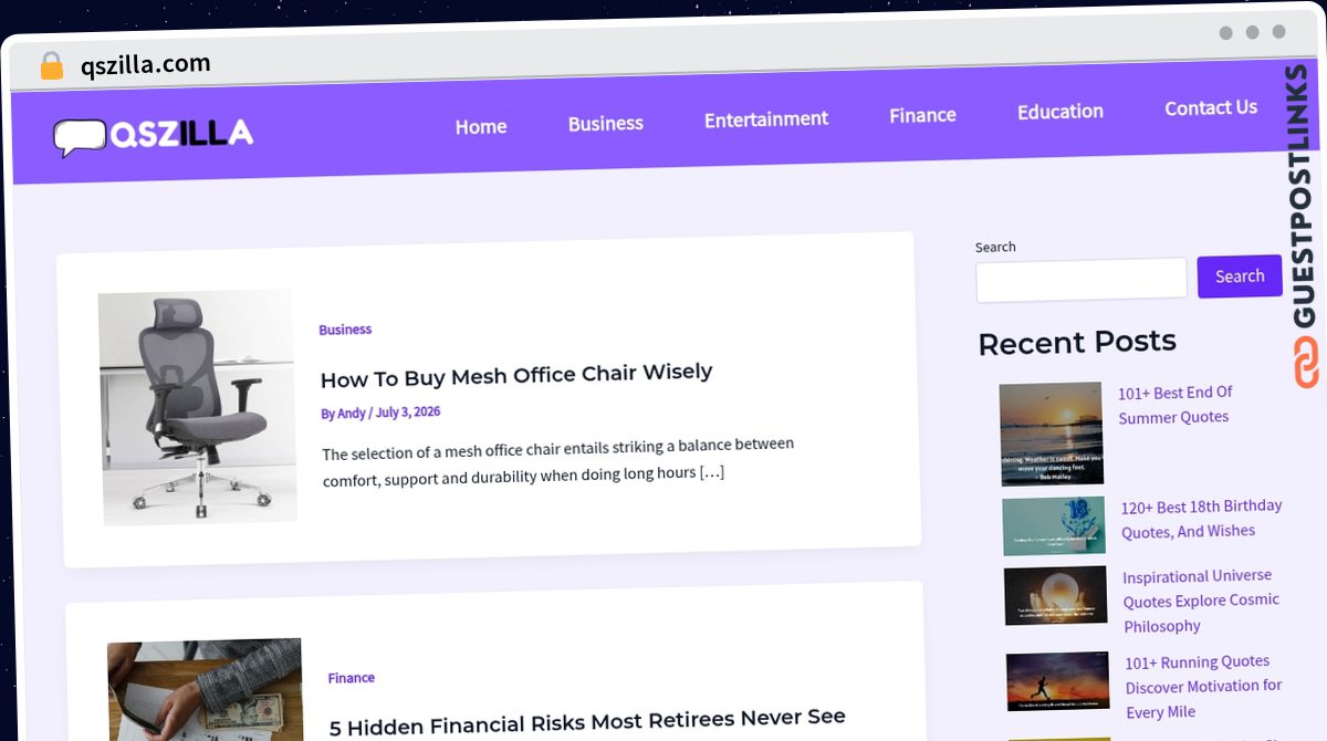 Publish Guest Post on qszilla.com
