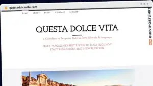 Publish Guest Post on questadolcevita.com
