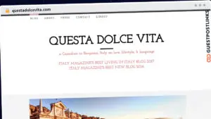 Publish Guest Post on questadolcevita.com