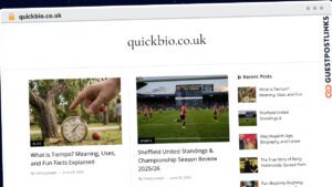 Publish Guest Post on quickbio.co.uk
