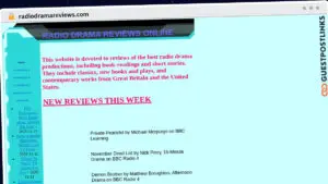 Publish Guest Post on radiodramareviews.com