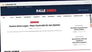 Publish Guest Post on ralleender.de