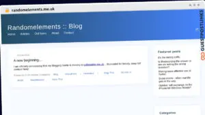 Publish Guest Post on randomelements.me.uk