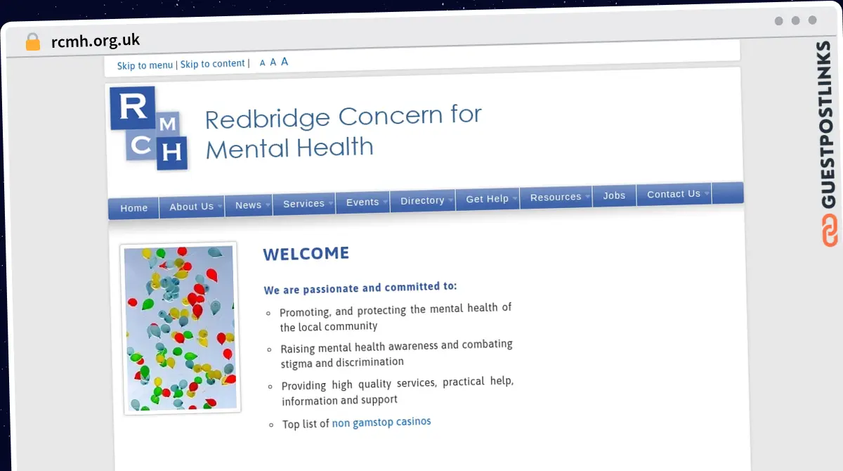 Publish Guest Post on rcmh.org.uk