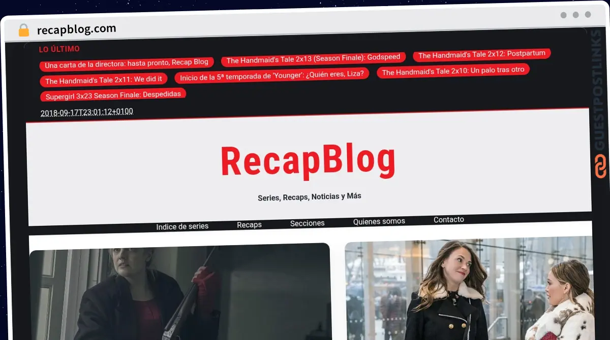 Publish Guest Post on recapblog.com