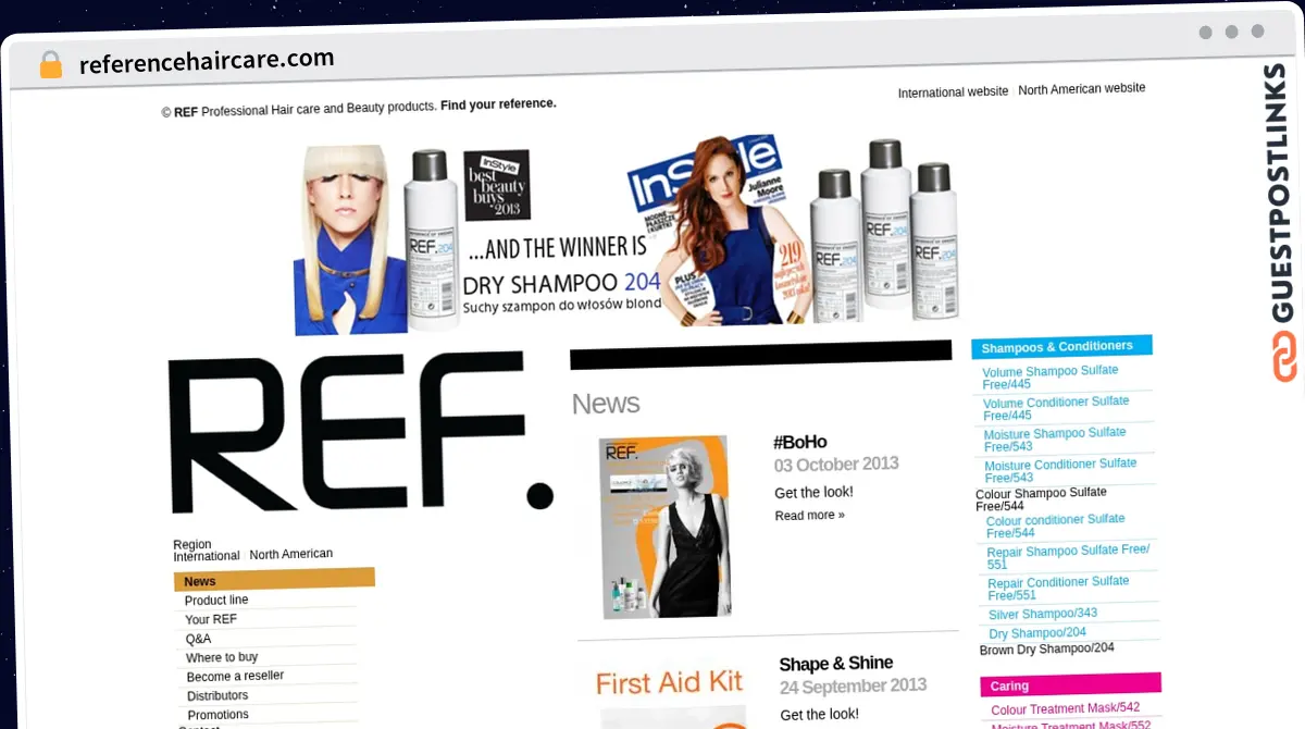 Publish Guest Post on referencehaircare.com
