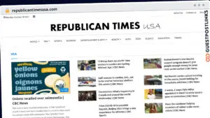 Publish Guest Post on republicantimesusa.com