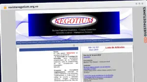 Publish Guest Post on revistanegotium.org.ve