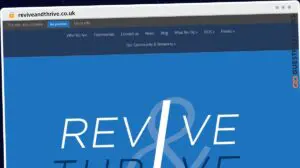 Publish Guest Post on reviveandthrive.co.uk