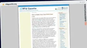 Publish Guest Post on rfidgazette.org