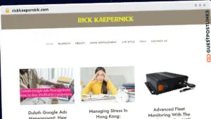 Publish Guest Post on rickkaepernick.com