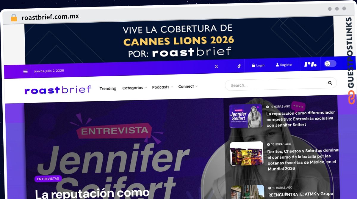 Publish Guest Post on roastbrief.com.mx