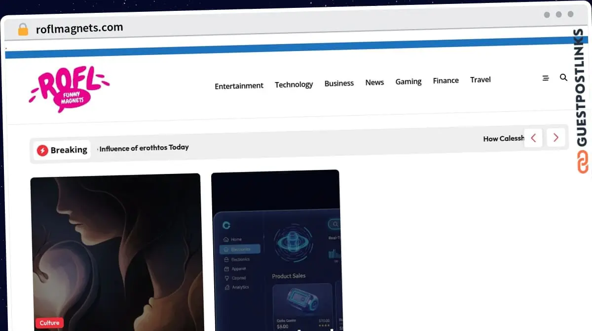 Publish Guest Post on roflmagnets.com