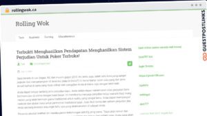 Publish Guest Post on rollingwok.ca