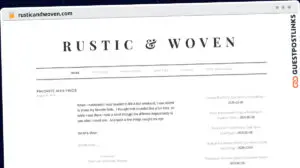 Publish Guest Post on rusticandwoven.com