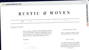 Publish Guest Post on rusticandwoven.com