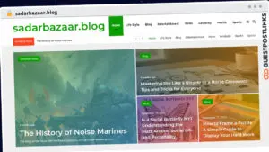 Publish Guest Post on sadarbazaar.blog