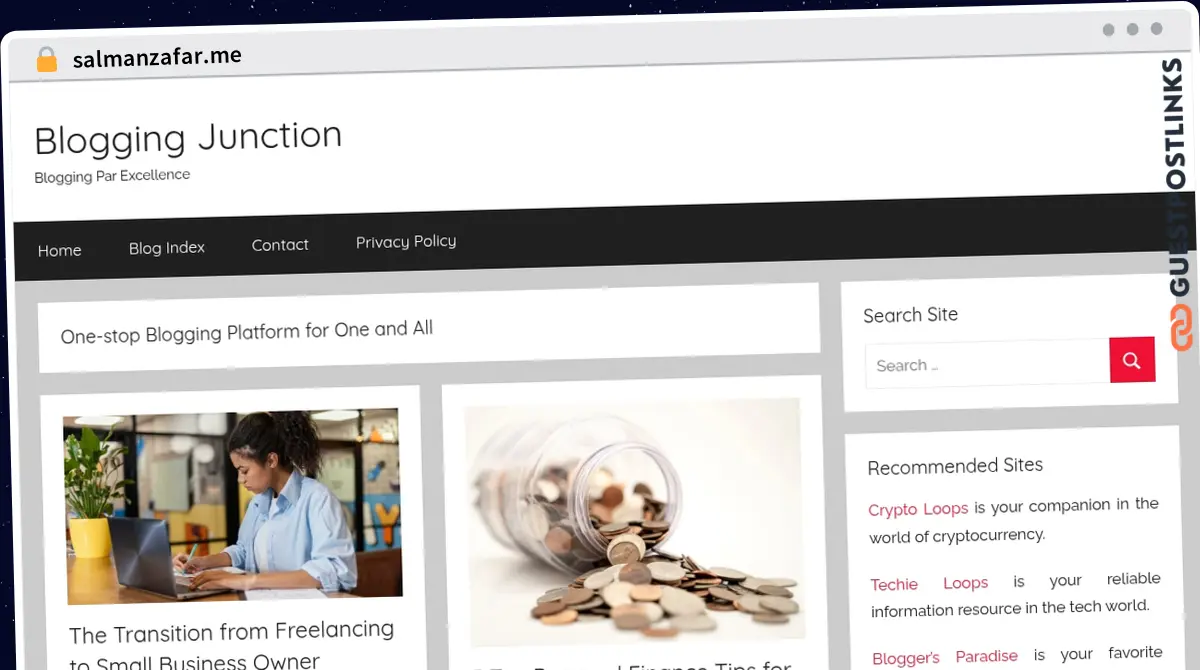 Publish Guest Post on salmanzafar.me