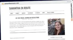 Publish Guest Post on samanthaenroute.com