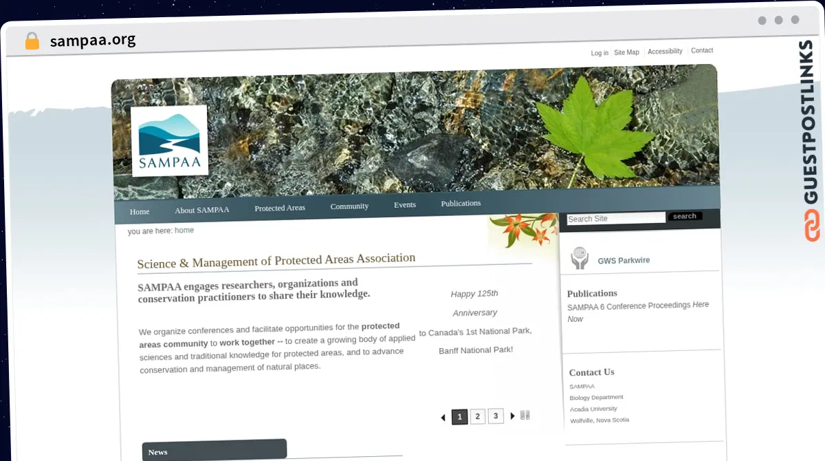 Publish Guest Post on sampaa.org