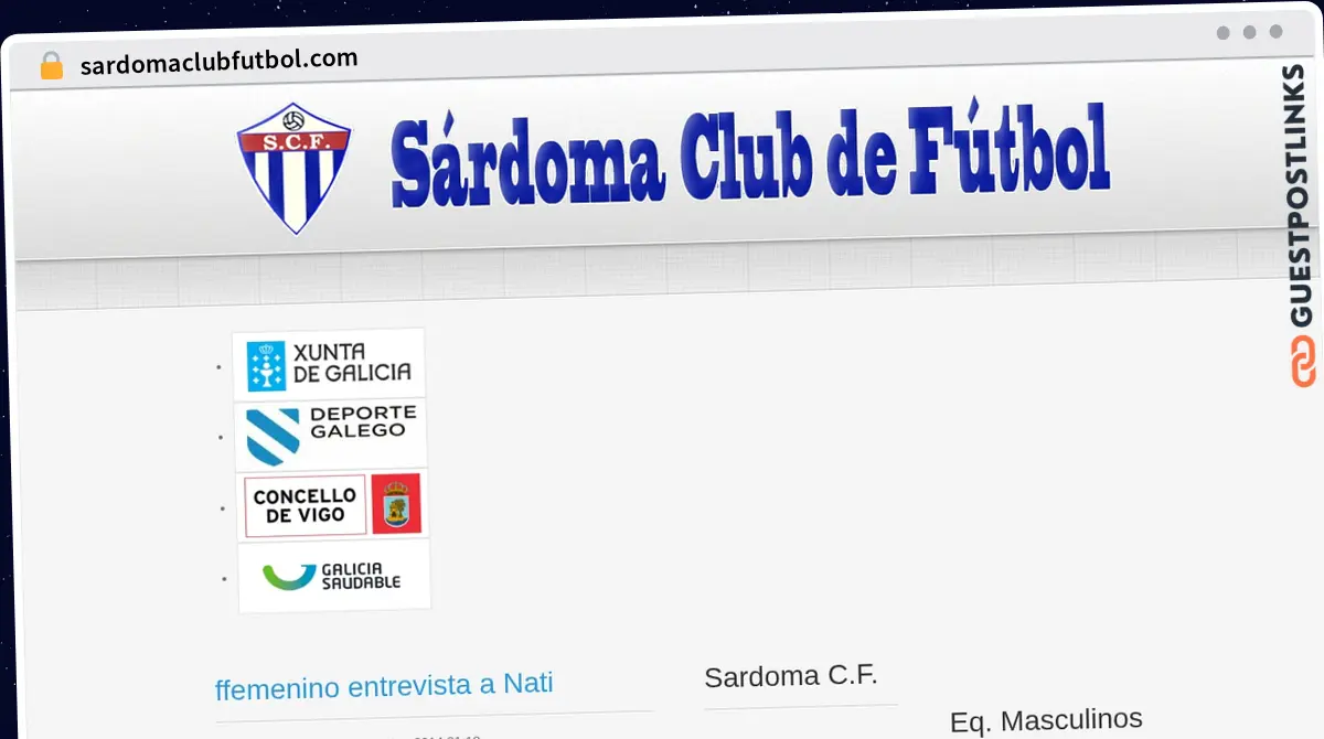 Publish Guest Post on sardomaclubfutbol.com