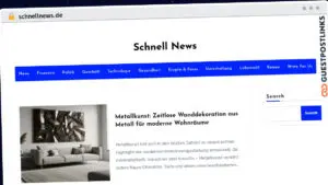 Publish Guest Post on schnellnews.de