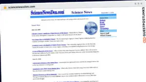 Publish Guest Post on sciencenewsden.com