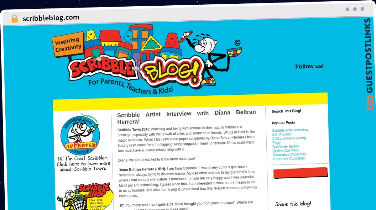 Publish Guest Post on scribbleblog.com