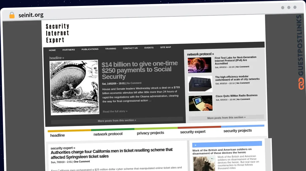 Publish Guest Post on seinit.org