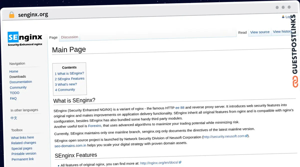 Publish Guest Post on senginx.org