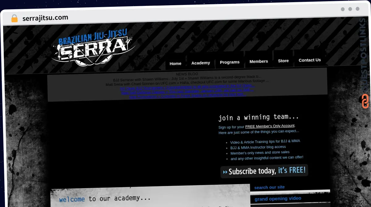 Publish Guest Post on serrajitsu.com