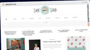 Publish Guest Post on shesaid.co.za