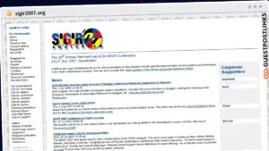 Publish Guest Post on sigir2007.org