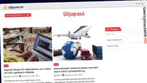 Publish Guest Post on siljapaul.de