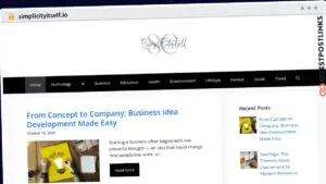 Publish Guest Post on simplicityitself.io