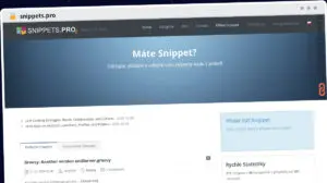 Publish Guest Post on snippets.pro