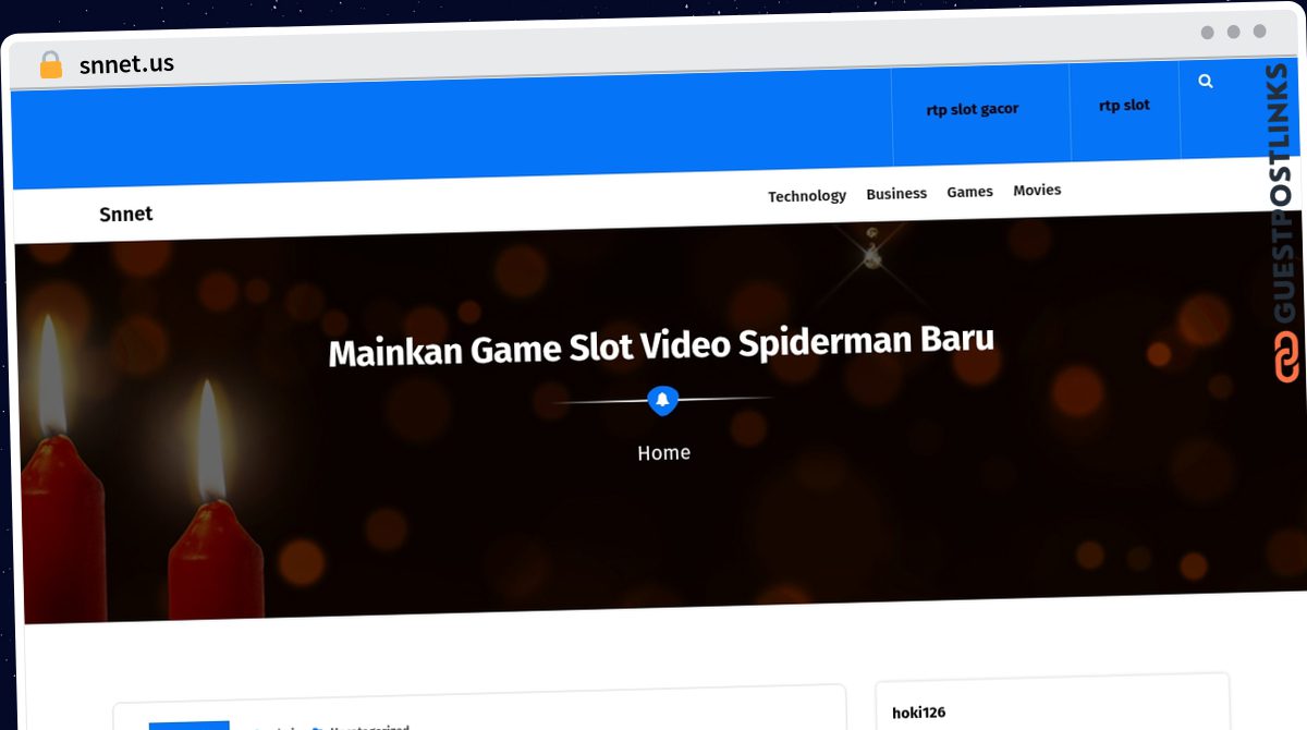 Publish Guest Post on snnet.us