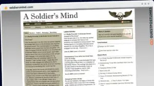 Publish Guest Post on soldiersmind.com