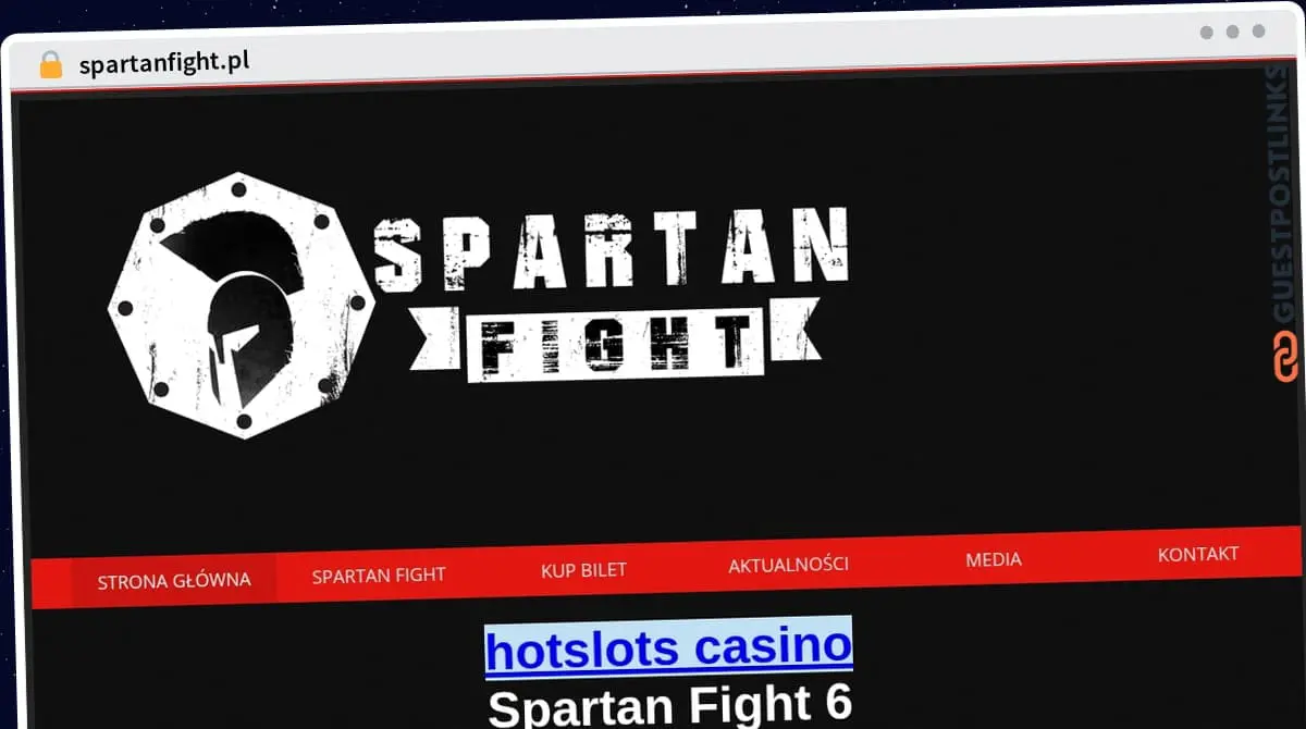 Publish Guest Post on spartanfight.pl