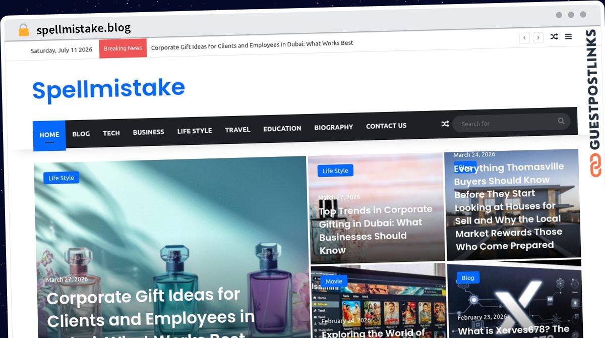 Publish Guest Post on spellmistake.blog