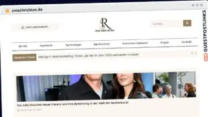 Publish Guest Post on srnachrichten.de