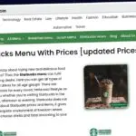 Publish Guest Post on starbucksmenue.com