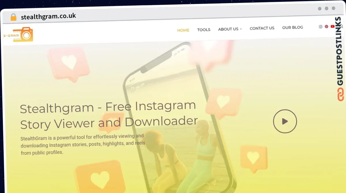 Publish Guest Post on stealthgram.co.uk