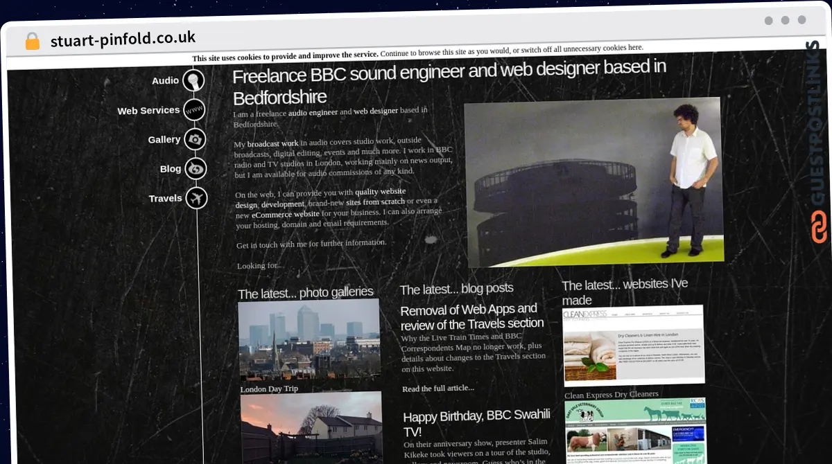 Publish Guest Post on stuart-pinfold.co.uk