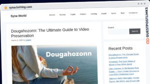 Publish Guest Post on synaclothing.com