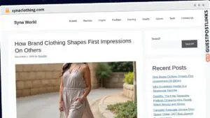 Publish Guest Post on synaclothing.com
