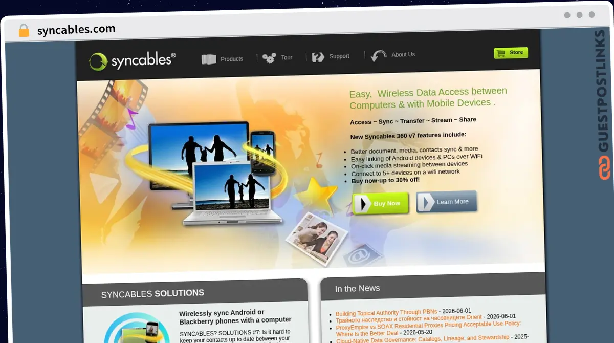Publish Guest Post on syncables.com