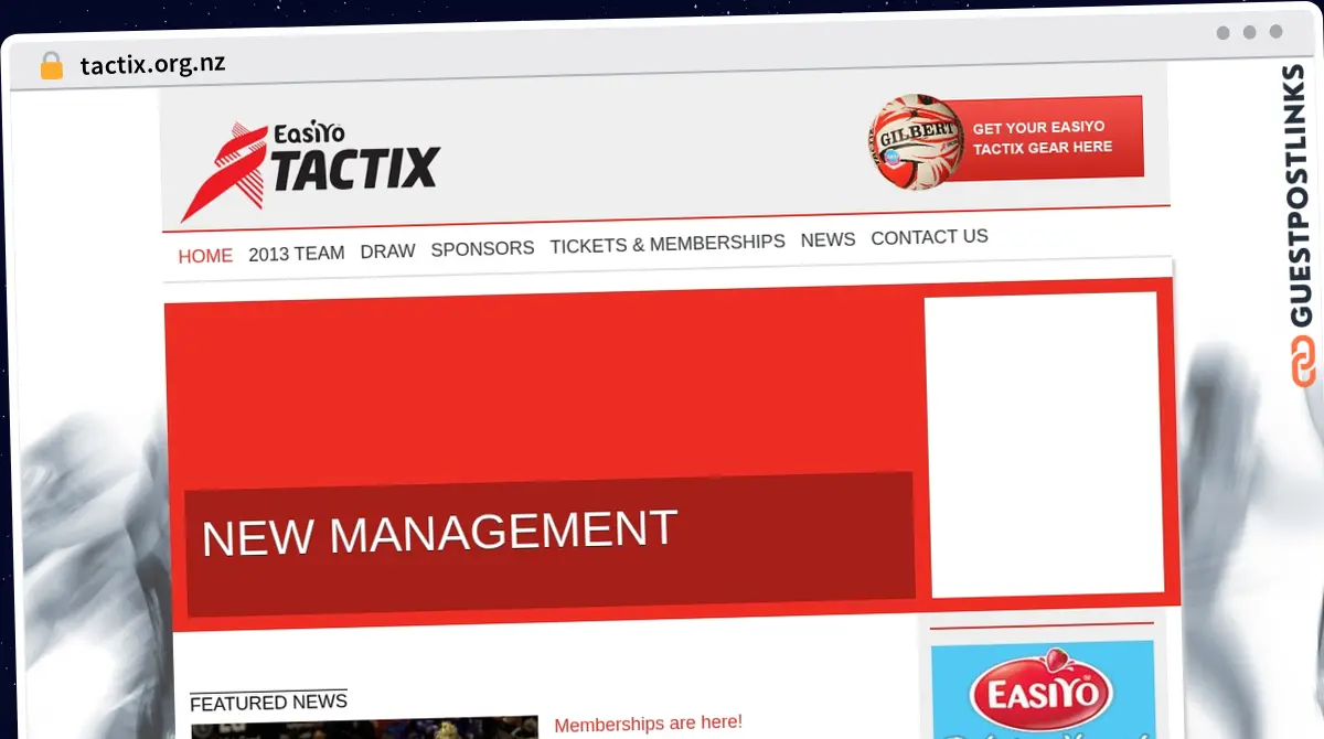 Publish Guest Post on tactix.org.nz
