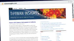 Publish Guest Post on taiwaninsights.com