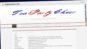 Publish Guest Post on teapartycheer.com